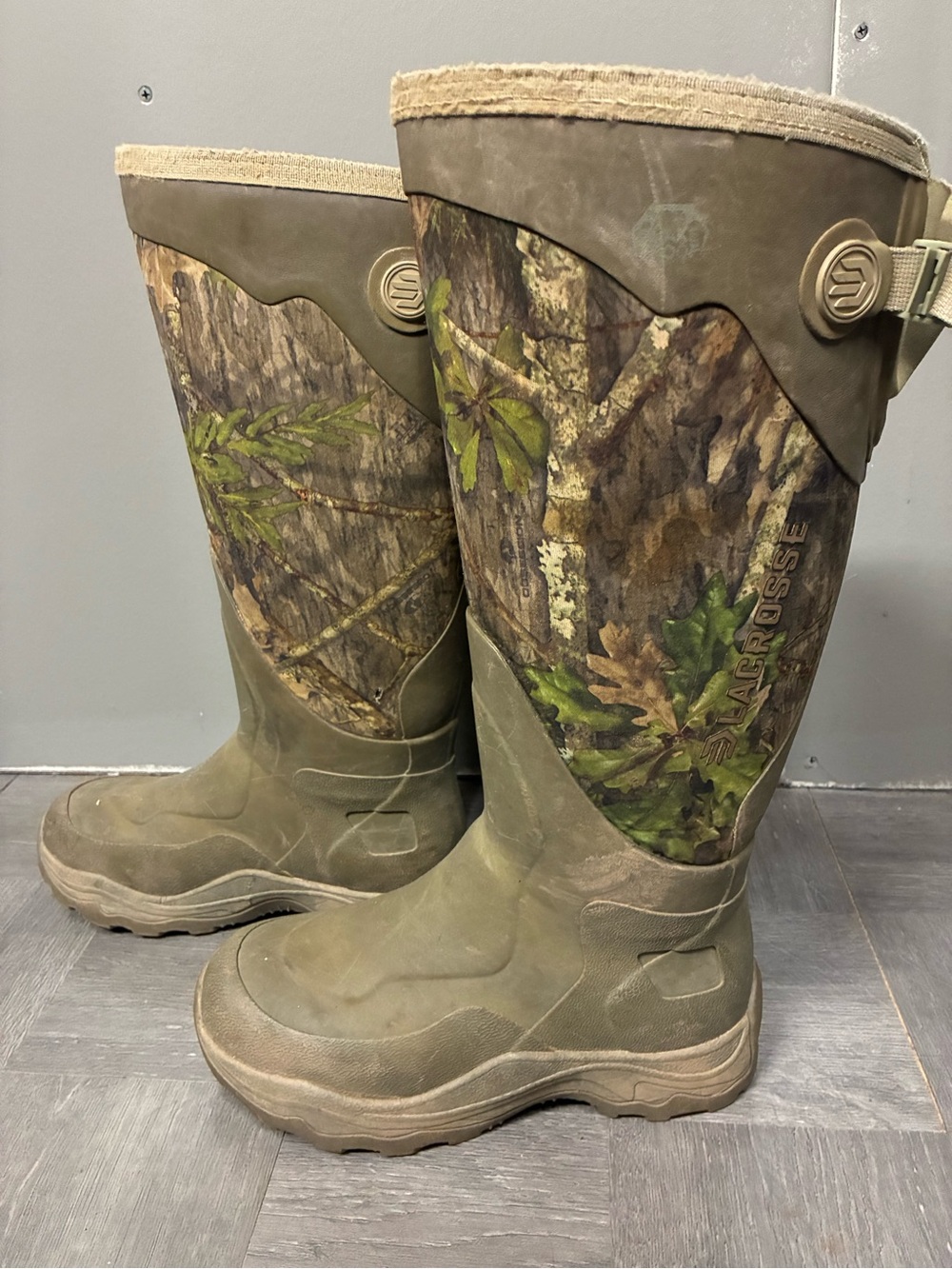 Lacrosse Snake Proof Boots Rubber Camo